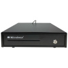  Денежный ящик Microinvewst LB-4042  автомат. 9V (работает с ККМ), 405*420*100, черный, большой  фото в интернет-магазине Бизнес РОСТ  - торговое оборудование.